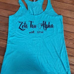 Zeta Tau Alpha tank top